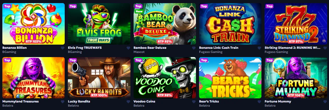 casperbets casino top