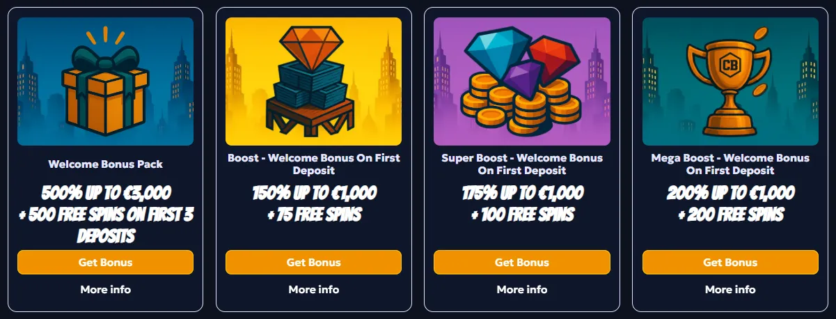 casperbets casino welcome